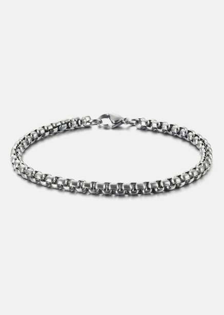 Bracelet Steel Valor - Plaqué argent