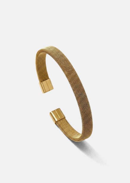 Bracelet Valor Mesh - 18k Plaqué or