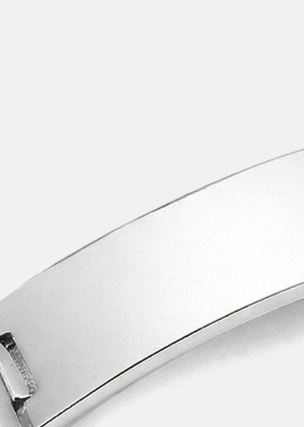Bracelet Titan Shield - Plaqué argent