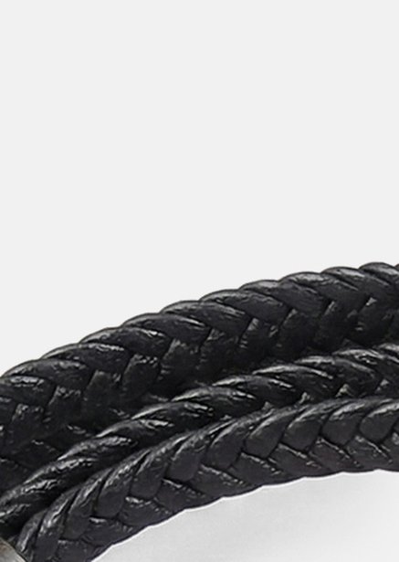 Bracelet en cuir Raven Crest