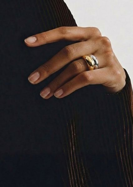 Bague Elegant - Plaqué or 18k
