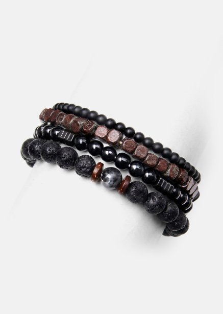 Bracelet perlé Obsidian Knack