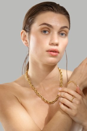 Bracelet Twistad Elegans - 18k Plaqué or
