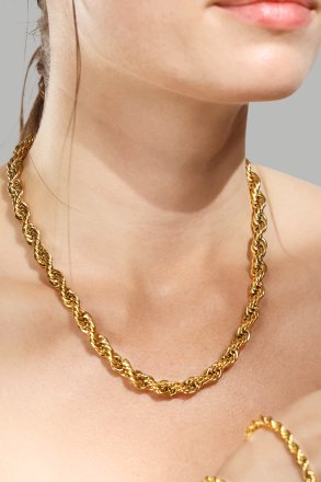 Bracelet Twistad Elegans - 18k Plaqué or