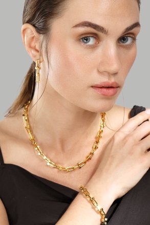 Bracelet Link Luxe - 18k Plaqué or