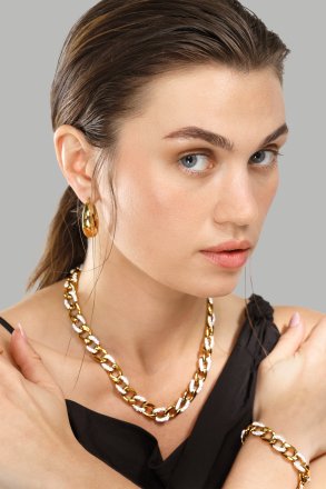 Bague Golden Link - 18K Plaquée or