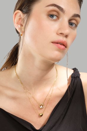 Collier Heart of Gold – 18k Plaqué or