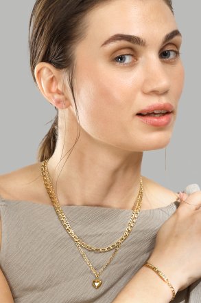 Bracelet V-Lock - 18k Plaqué or