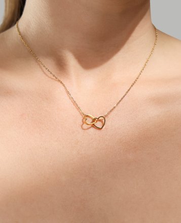 Collier Together Forever – 18k Plaqué or