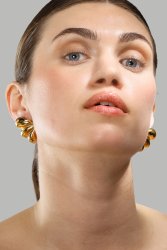 Boucles d’oreilles Aurora – 18k Plaquées or