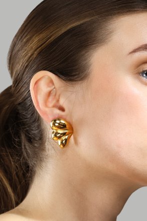 Boucles d’oreilles Aurora – 18k Plaquées or
