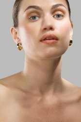 Boucles d’oreilles Aurora – 18k Plaquées or