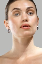 Boucles d’oreilles Aurora – Plaquées argent