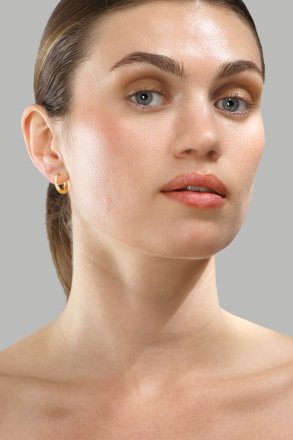 Boucles d’oreilles Golden Spark – 18k Plaquées or