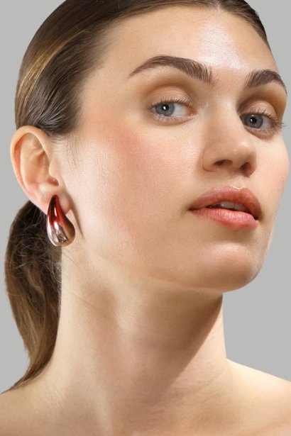 Boucles d’oreilles Verdé Glow – Plaquées argent