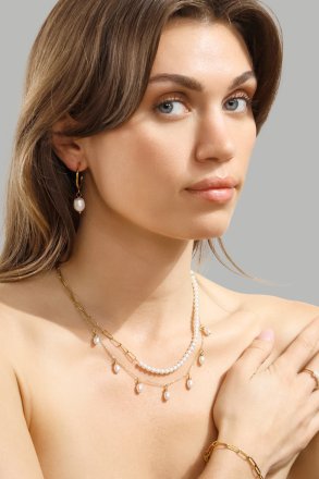 Zuri Boucles d’oreilles – 18k Plaquées or