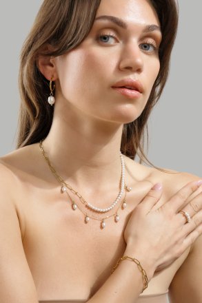 Zuri Boucles d’oreilles – 18k Plaquées or