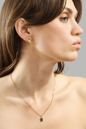 Collier Emeraldis - 18k Plaqué or