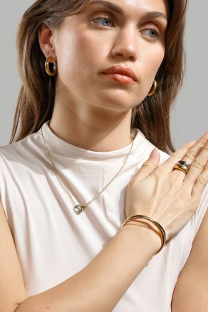Bague Elegant - Plaqué or 18k
