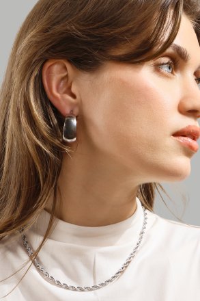 Celeste Boucle d'oreille - Plaquée argent
