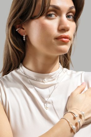 Collier Natuna - Plaqué argent