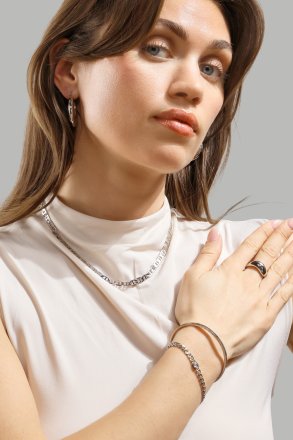 Bracelet Pulse – Plaqué argent