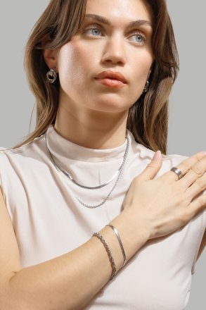 Bracelet Sleek Chain - Plaqué argent