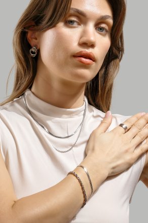 Bracelet Sleek Chain - Plaqué argent