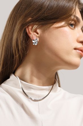 Florabella Boucles d'oreilles - Plaquées argent