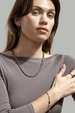 Bracelet Vanguard Chain - Plaqué argent