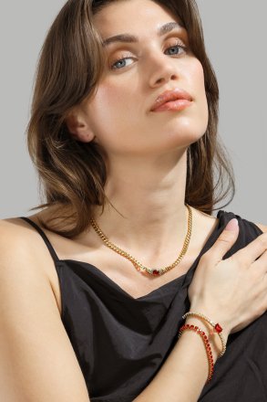 Bracelet Brillara - 18k Plaqué or