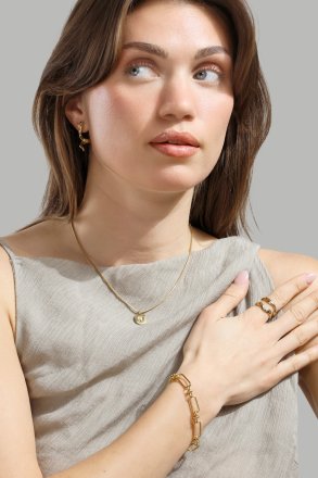 Serpentis Boucles d’oreilles – 18k Plaquées or