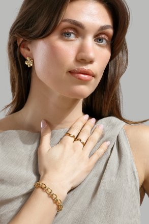 Florabella Boucles d'oreilles - 18k Plaquées or
