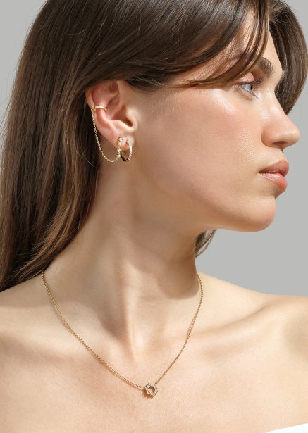 Bague Duo Cut - 18k Plaquée or