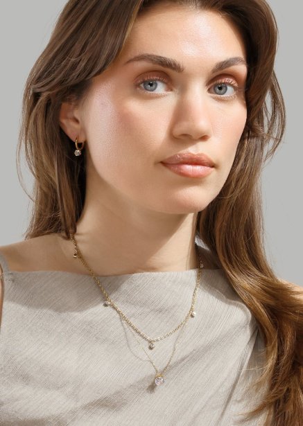 Radiance Drop Boucles d’oreilles – 18k Plaquées or