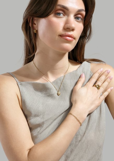 Bracelet Twist Whisperer - 18k Plaqué or