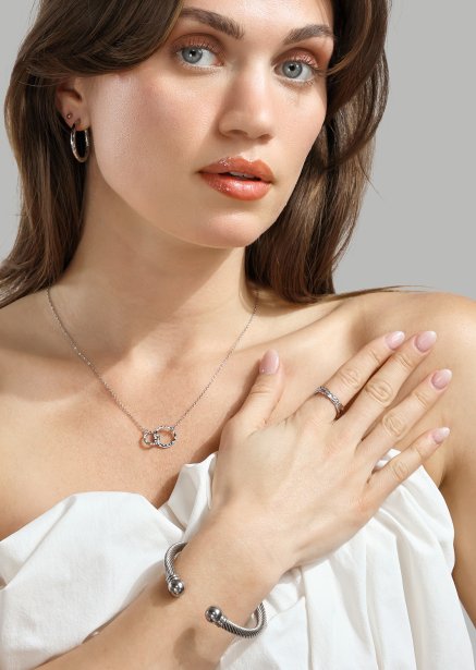 Collier Nerida – Plaqué argent