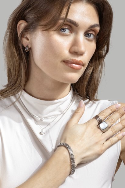 Bracelet Glowline - Plaqué argent