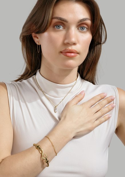 Bracelet Charmly - 18k Plaqué or