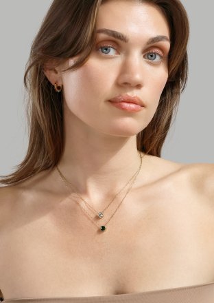 Boucle d’oreille Multicolor Shine - 18k Plaquée or