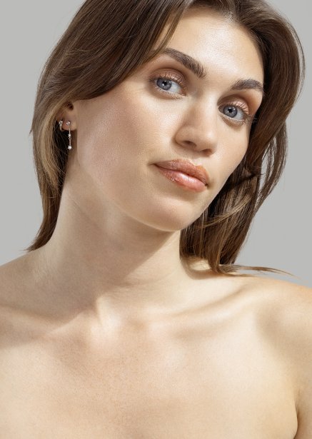 Boucle d'oreille Solace - Plaquée argent