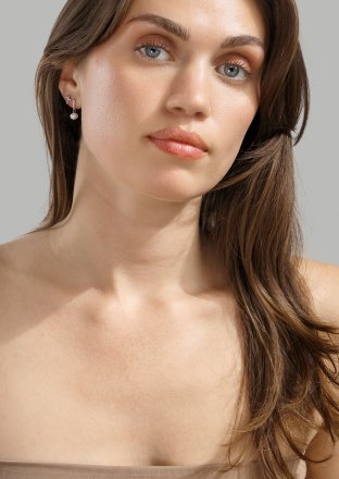 Luminare Boucle d'oreille - Plaquée argent