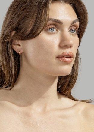 Boucles d’oreilles Harmony - 18k Plaquées or