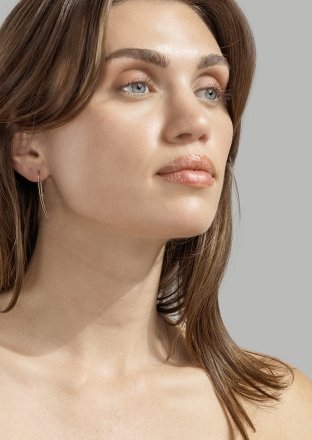 Boucle d’oreille Stella - Plaquée argent