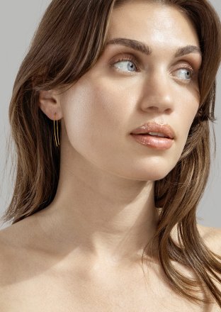 Boucle d’oreille Stella - 18k Plaquée or