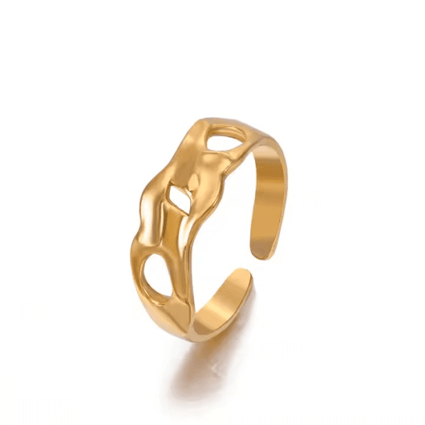 Bague Amara - Plaqué or 18k