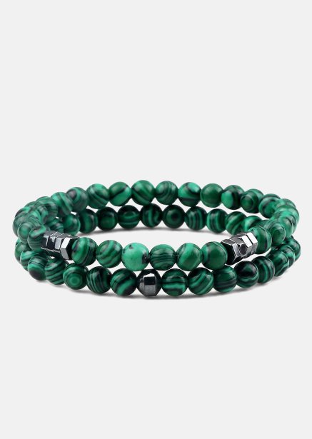 Bracelet perlé Verdant Essence
