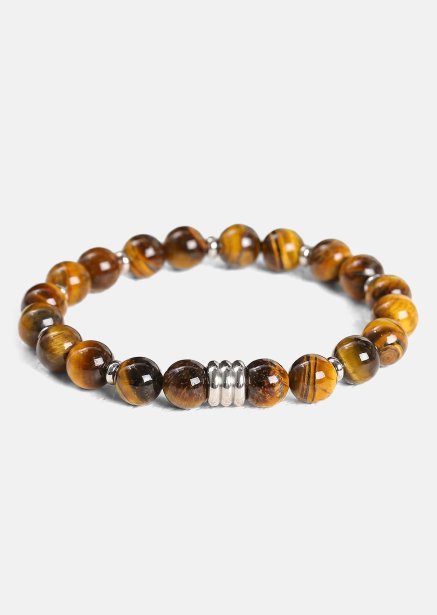 Bracelet perlé Bronze Essence