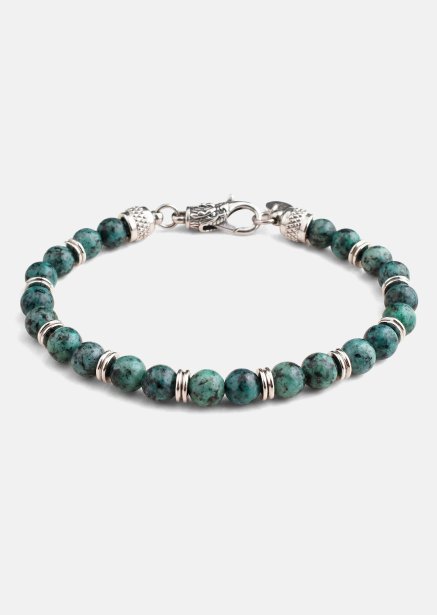 Bracelet perlé Emerald Flare