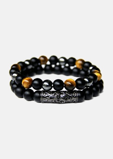 Bracelet perlé Titan Aspect
